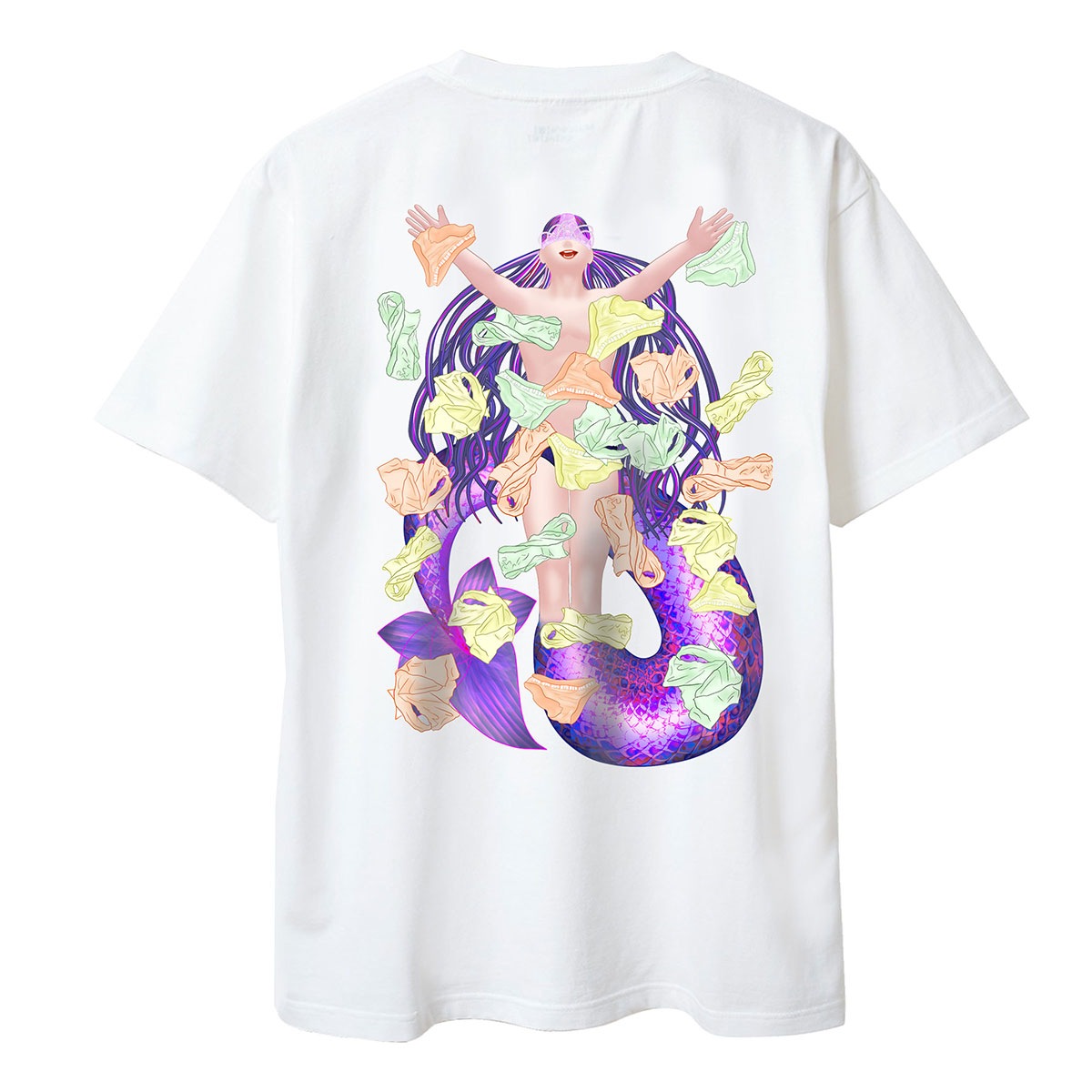 エロ隊長 Tシャツ バックプリント