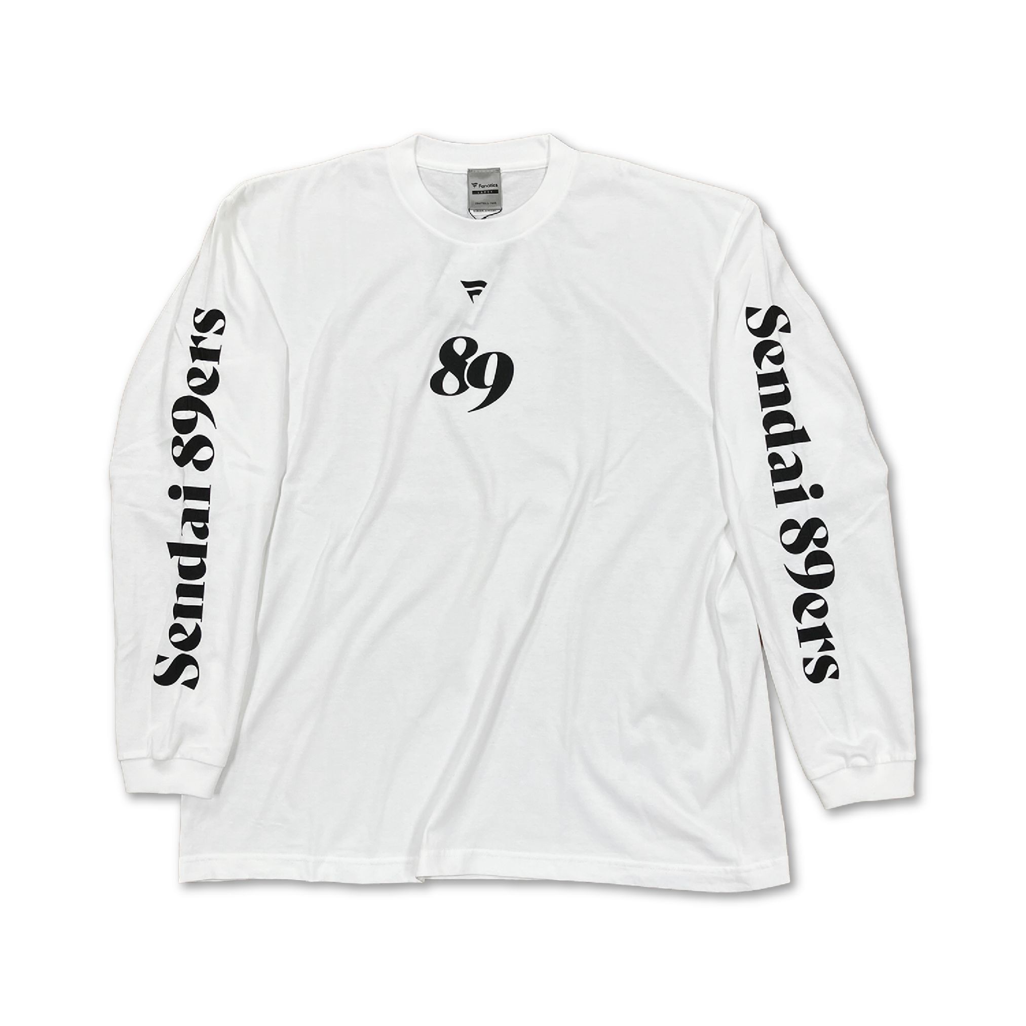 89ロゴロングスリーブTシャツ(ホワイト)