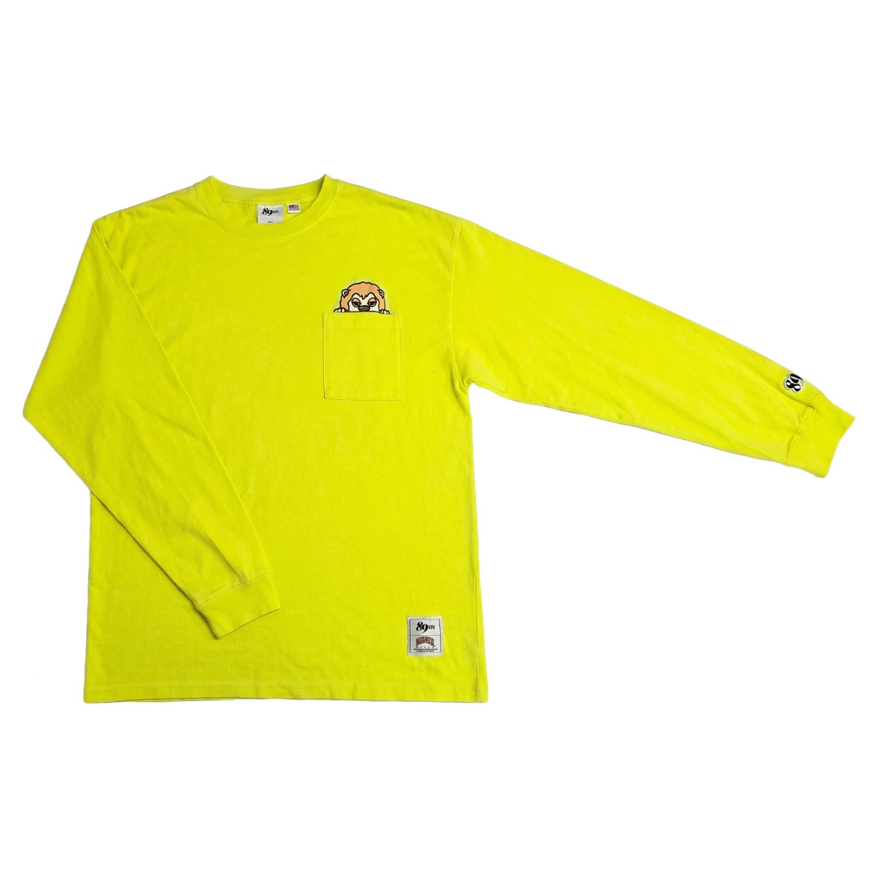 SENDAI 89ERS×NUTMEG ナイナーズイエローロングスリーブTシャツ(ティナ)