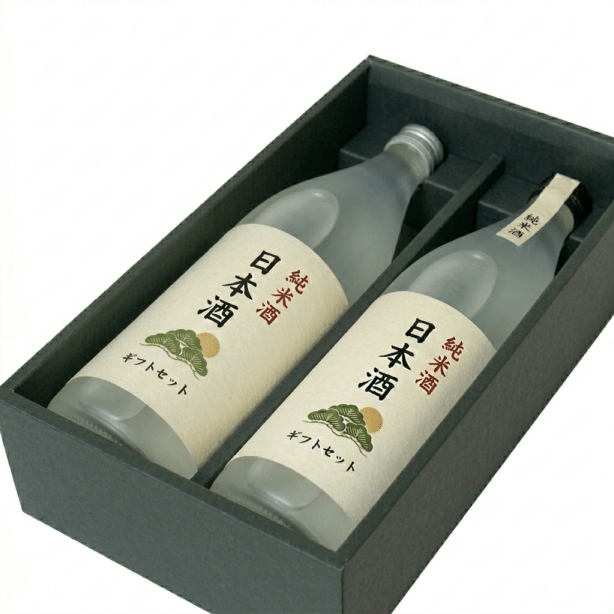 贈答用ギフト箱　2本入り　720ml・900ml対応2本用【※箱のみの販売です】