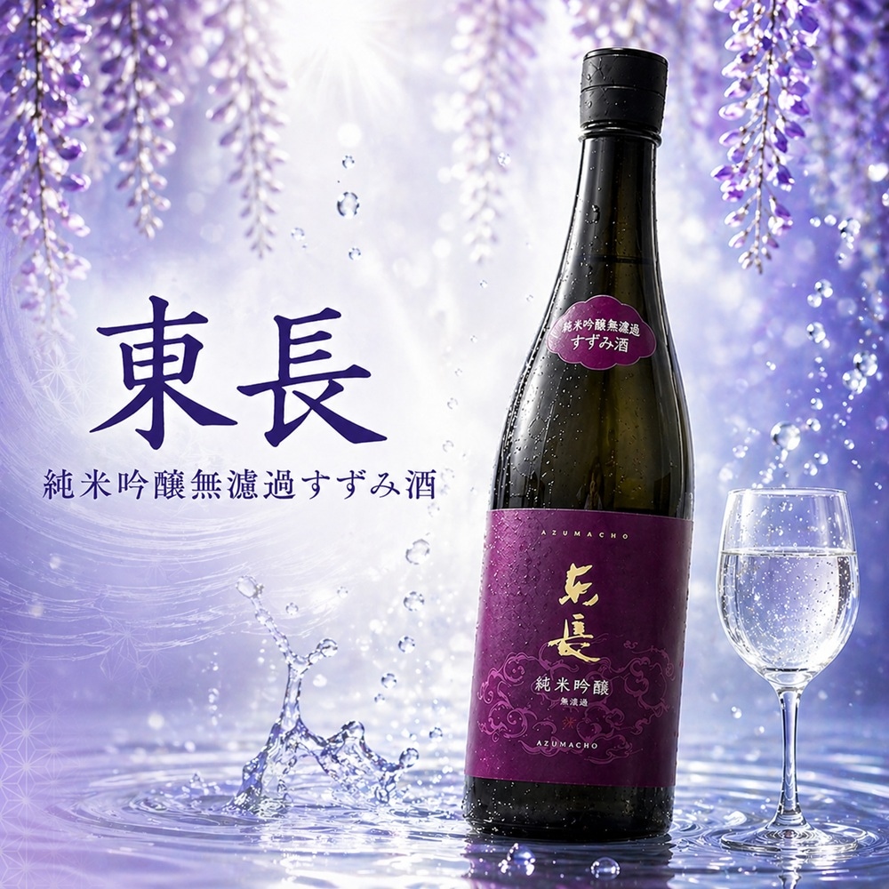 東長　純米吟醸無濾過すずみ酒　720ml×2本セット　予約限定商品　2026年5月20日発売　数量限定1200本　送料込み