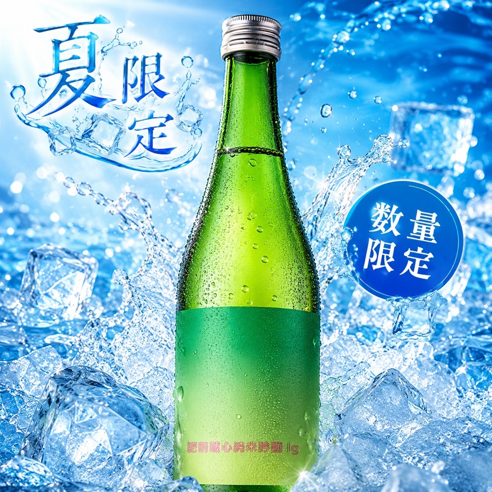 肥前蔵心　純米吟醸 lg 720ml 夏季数量限定