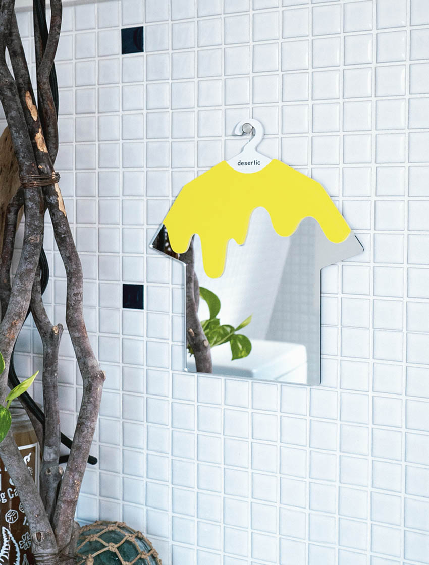 desertic LIQUID TEE MIRROR<br>LEMON YELLOW<br>