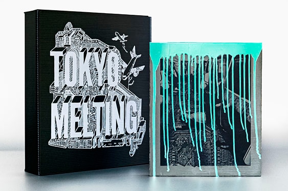 EDIAFH × TOKYO MELTING COLLAB ART UV INKJET ON CONCRETE