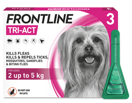 フロントライン トライアクト 超小型犬用 3本入り Frontline Tri Act Xs
