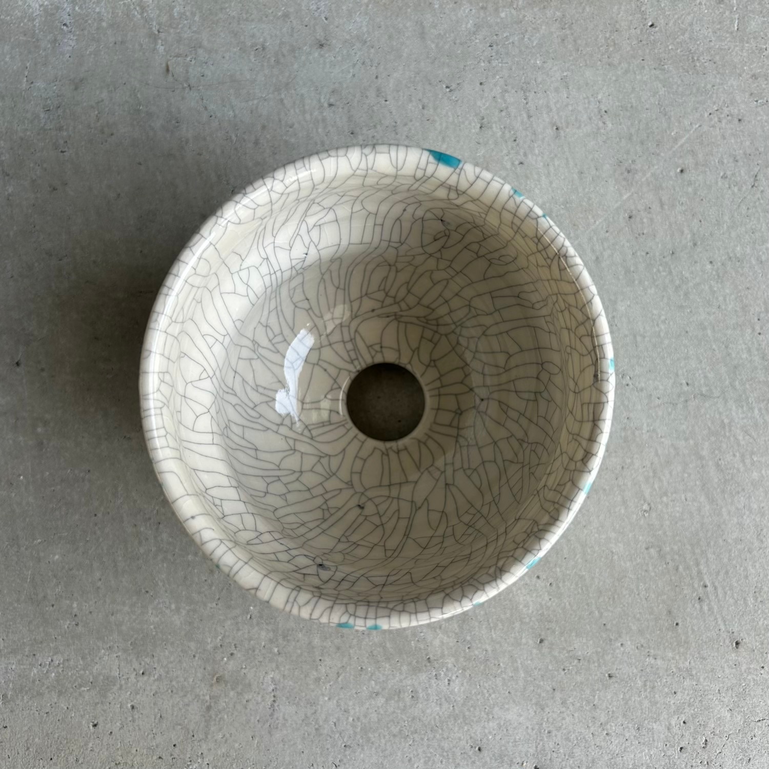 YON-HACHI 罅-hibi- 植木鉢 SS 苫米地正樹 作家鉢 萬古焼 陶器鉢