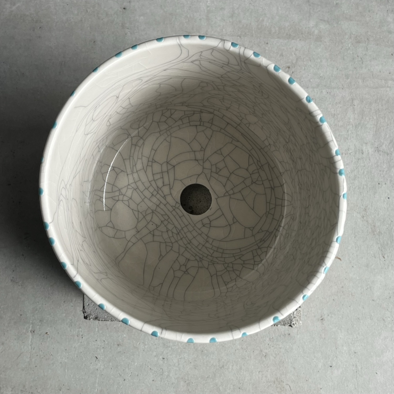 YON-HACHI 植木鉢 L 苫米地正樹 作家鉢 萬古焼 陶器鉢 ハンドメイド