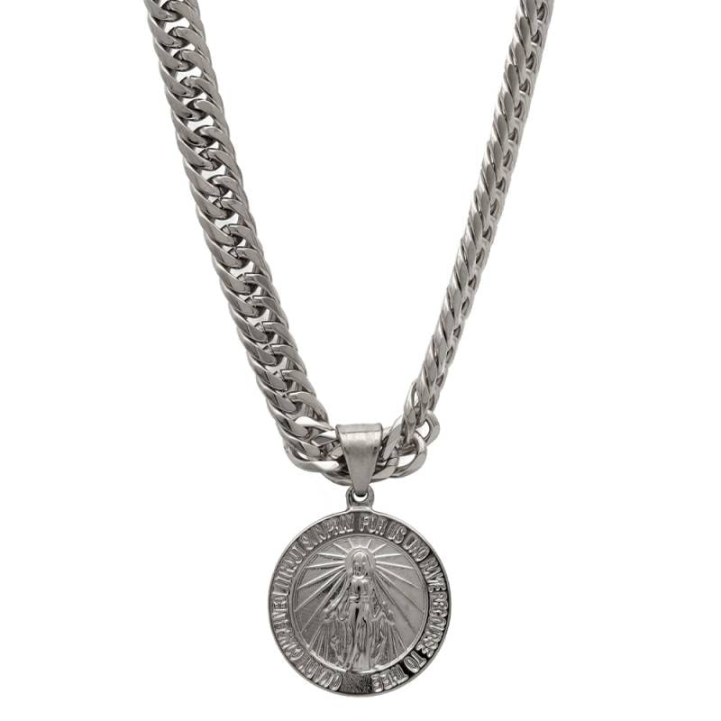 Johnny's - 新品未開封！Man SILVER  ネックレス マリアコイン&ダブル喜平ネックレス [n536-silver] | スタイルで
