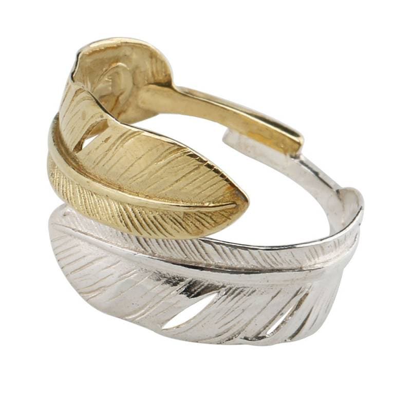 フェザーリングシルバー925&K18