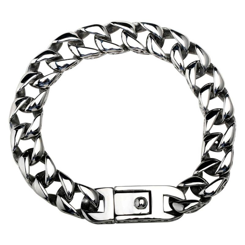 （受注生産）REWELD ステンレススチール 喜平チェーンブレスレット ステンレス喜平チェーン,幅13～14mm | SILVER KYASYA