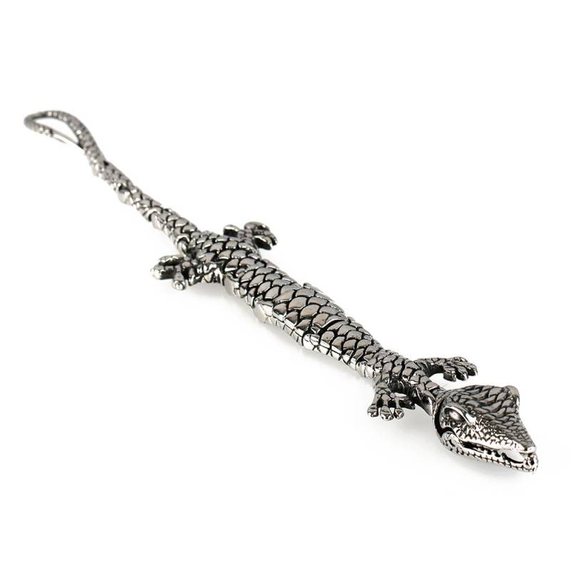 ステンレス トカゲぶっレスレット [b090] | スタイルで探す,個性