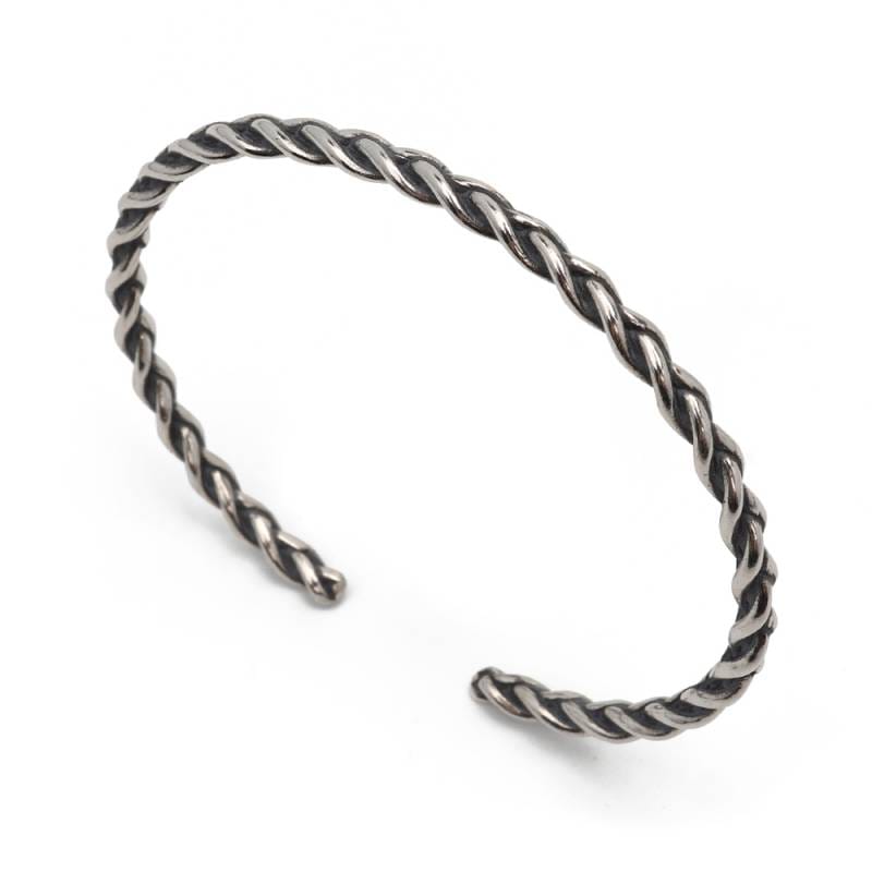 925 編み込みバングル [cb005] | お洒落なレディースアイテム,バングル