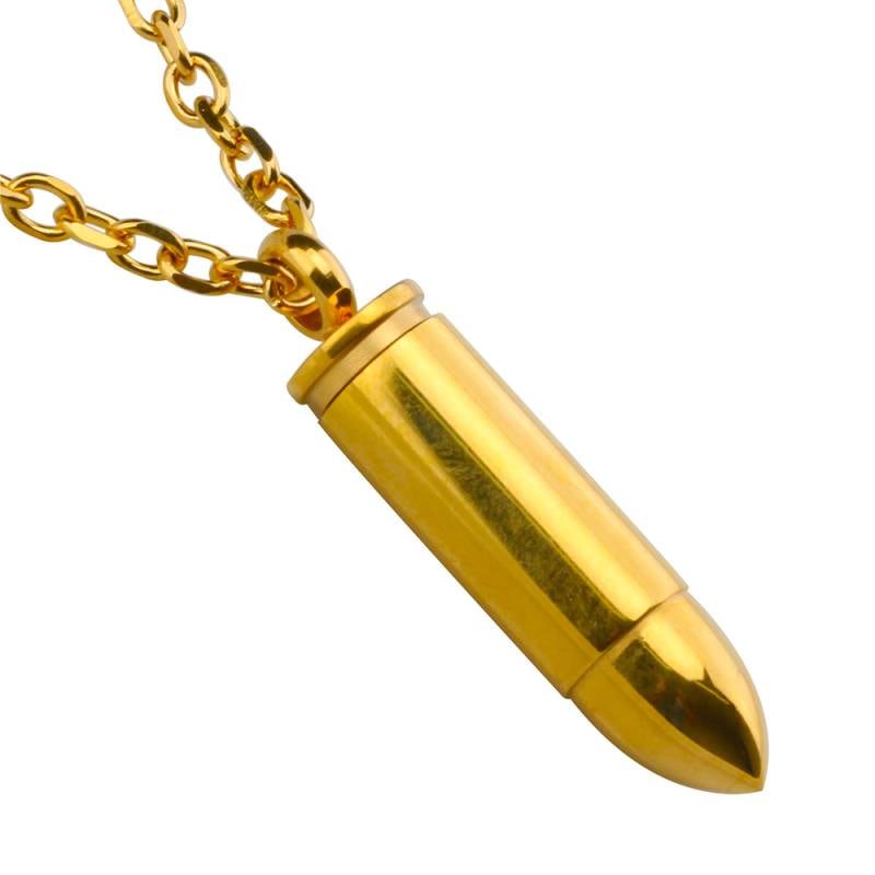 Vetements シルバーバレットネックレス 銃弾 シルバー925 弾丸 バレット 銃 武器 道具 小豆チェーンネックレス