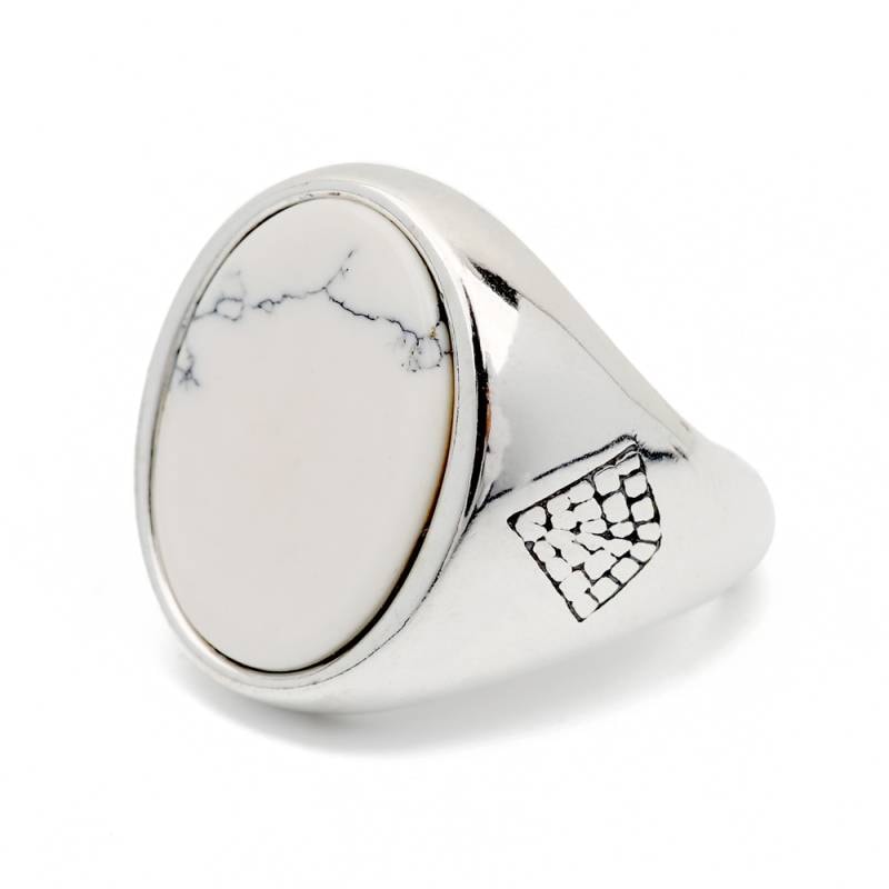 925 印台リング スタンプリング 白 [cr403] | モチーフで探す