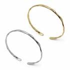 925 ２カラー シンプルバングル [cb054]