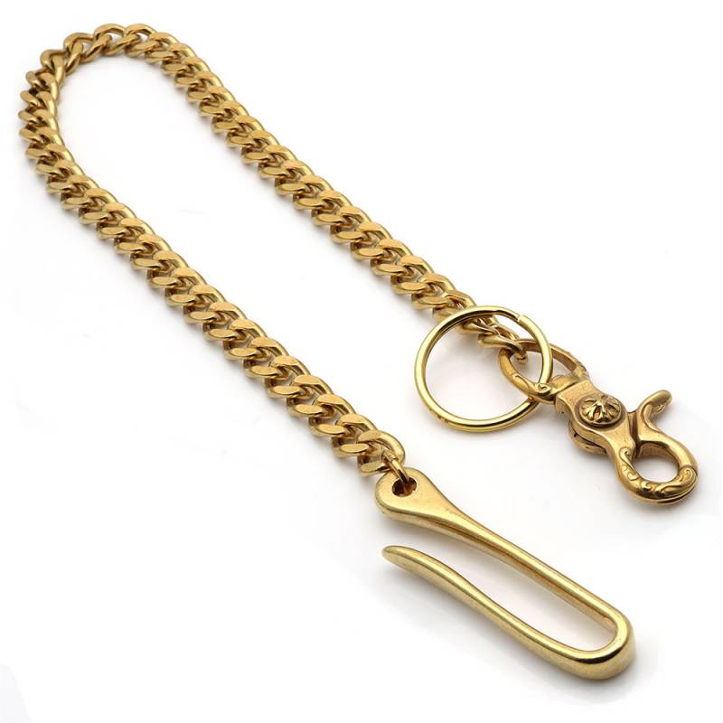 クロスウォレットチェーン ゴールド [wc035] | ウォレットチェーン