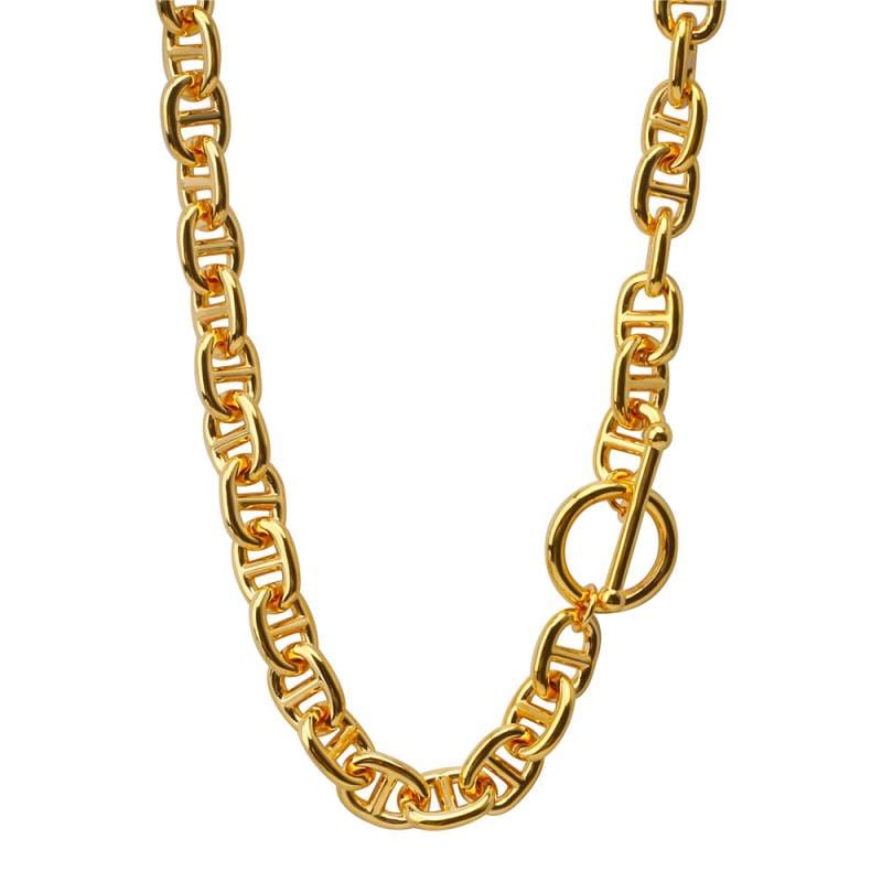 チェーンネックレス マンテル ゴールド [n244-gold] | ネックレス