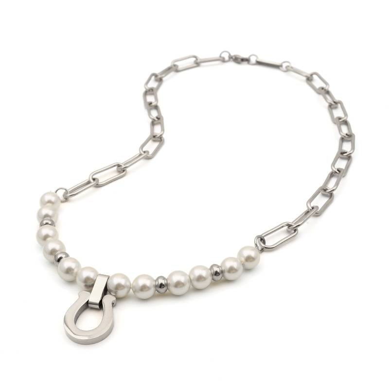 パールネックレス 馬蹄 [n449-silver] | ネックレス | SILVER KYASYA