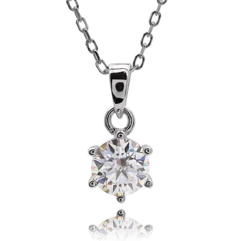 モアサナイト ネックレス 1ct [cn081-10ct] | お洒落な