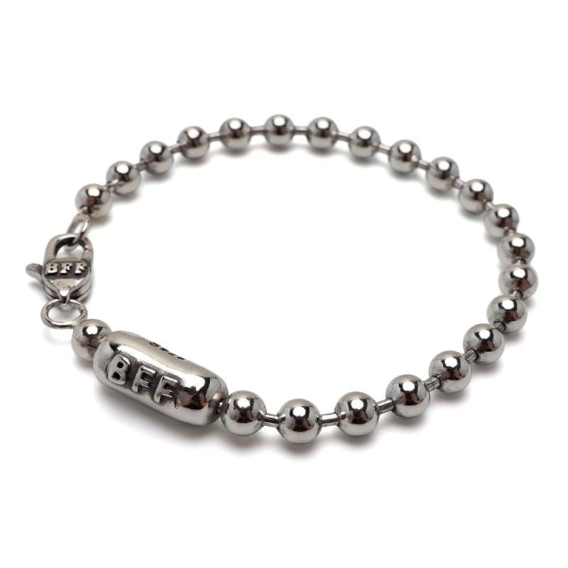 BFF S925 ボールチェーンブレスレット 幅5mm [bffbs002-5mm