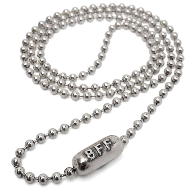 BFF 925 ボールチェーンネックレス 幅3mm [bffns036-3mm-60cm