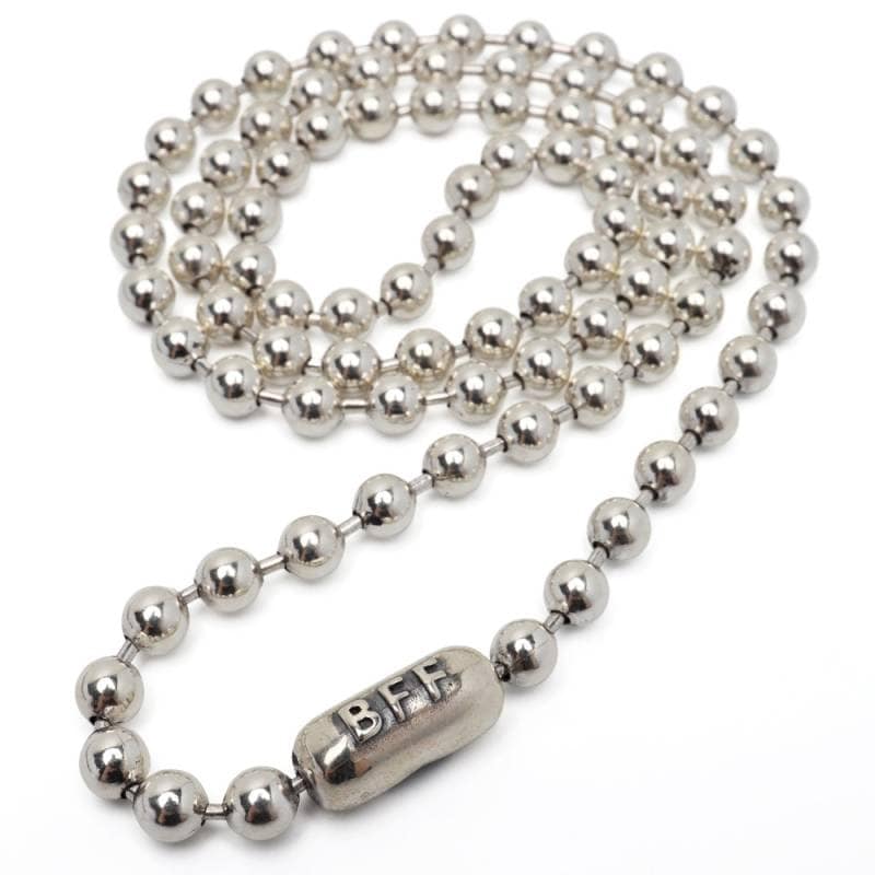 BFF 925 ボールチェーンネックレス 幅5mm [bffns036-5mm-60cm