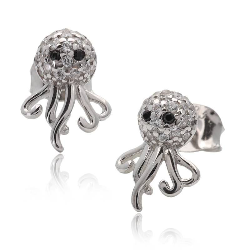 S925 CZ 海月 海 くらげ ピアス [fhes005-silver] | ブランドから探す