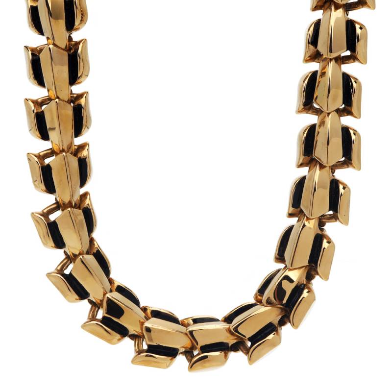 316L ごつめチェーンネックレス 金 [n634-gold] | ネックレス