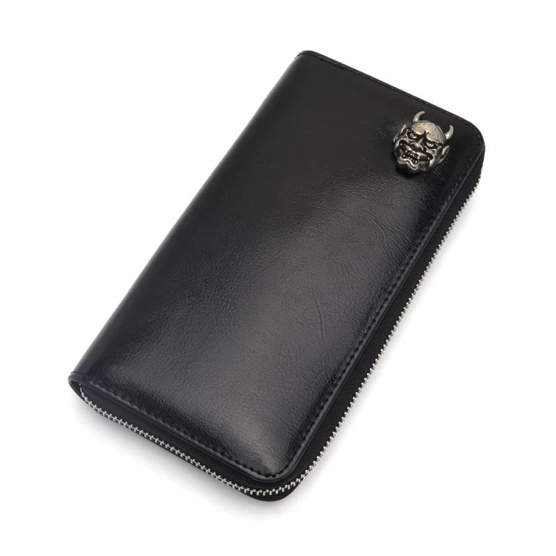 本革 長財布 デーモンコンチョ [l008] | 本革レザーアイテム | SILVER
