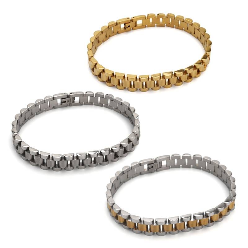 ステンレス メタルバンドブレスレット [b634] | ブレスレット