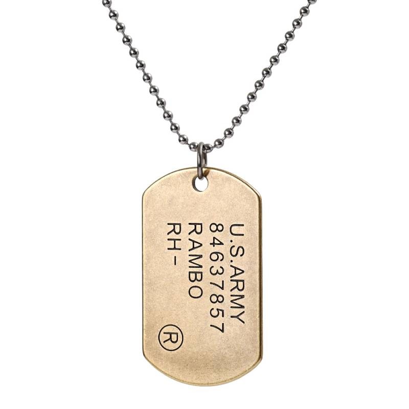 ステンレス 英字ドッグタグネックレス [n684] | ネックレス,ステンレス