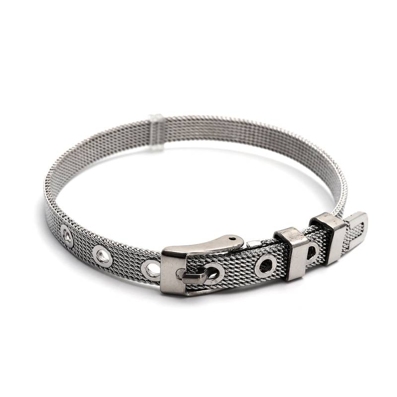 ステンレススチール 時計バンド ブレスレットスタイル ステンレス 時計ベルトブレスレット [b664] | ブレスレット,ステンレス