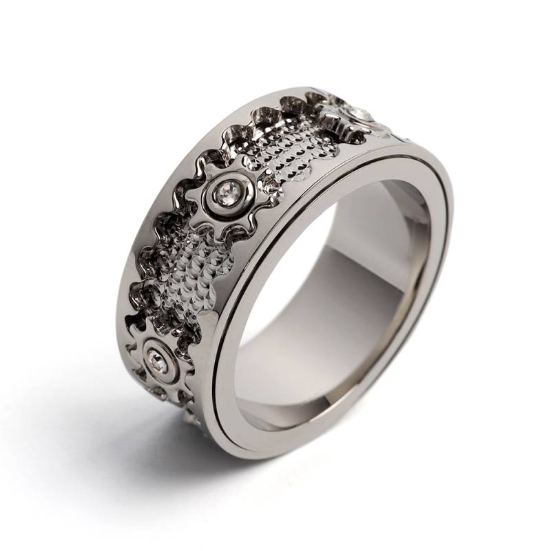 キミガシネ　レア　シルバー(SV925)リング　シン　月見真　首輪　指輪 キミガシネ レア シルバー(SV925)リング シン 月見真 首輪 指輪 - メルカリ