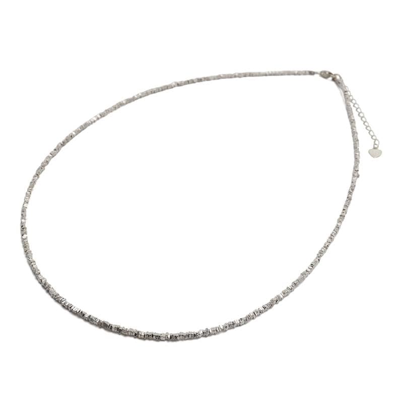 シルバー 925 ビーズ ビーズネックレス シルバー アクセサリー silver