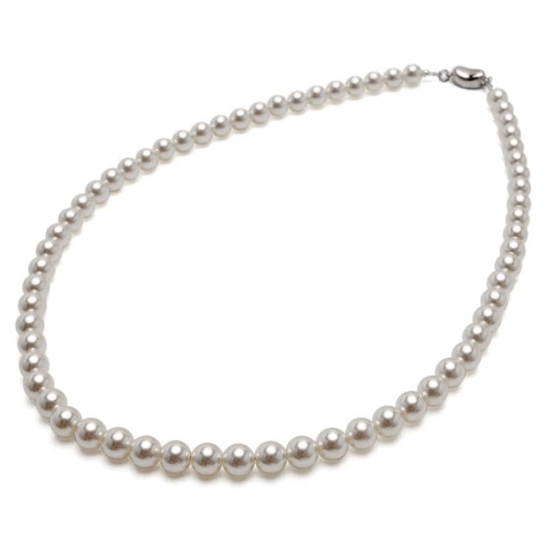 パールネックレス 6mm [cn134-6mm] | ネックレス,シルバー925