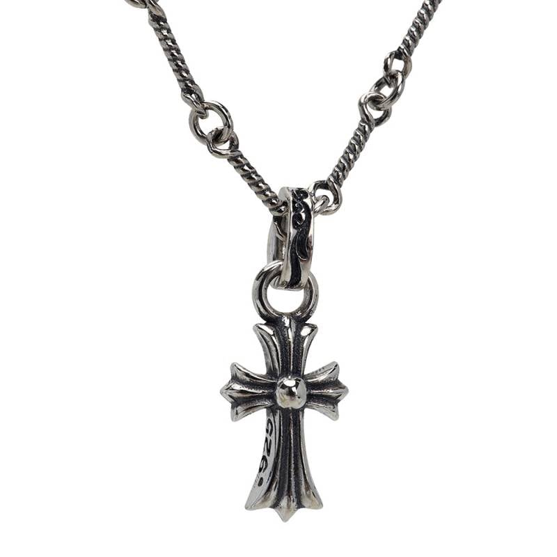 シルバー925 ミニ クロスネックレス [nc001-ps053-cs008-silver