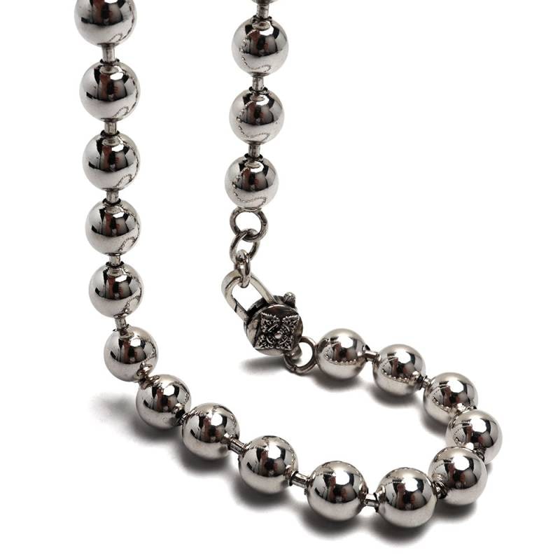 S925 ボールチェーンネックレス 太幅 [ns210-50cm] | ネックレス