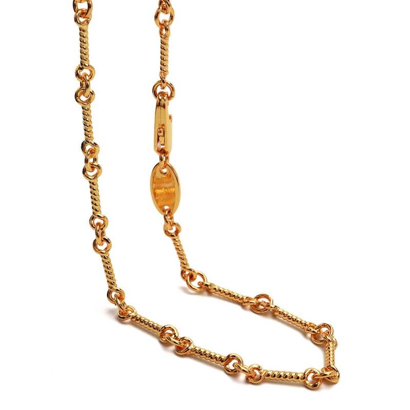 ツイストチェーンネックレス 細身 [c053] | スタイルで探す,シンプル