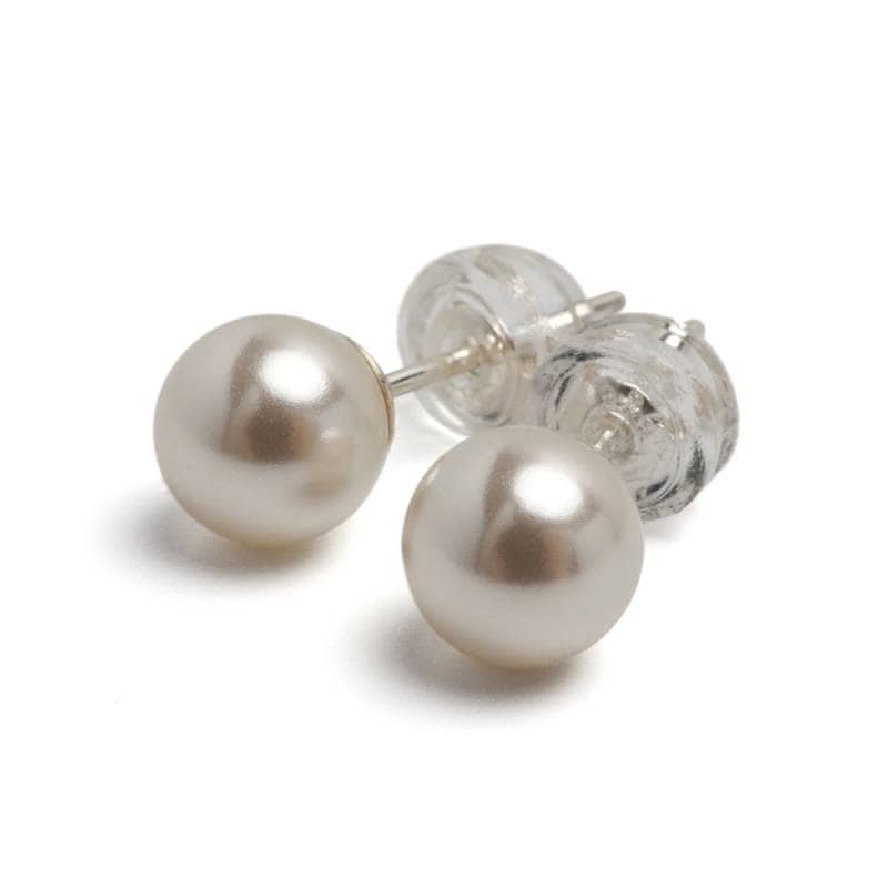 シルバー925 パールピアス 6mm [ce417-6mm] | ピアス,シルバー