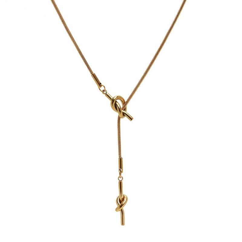 SYCHRO 1996 ケルトノットネックレス SYCHRO 1996 ケルトノットネックレス シルバー イエローゴールド