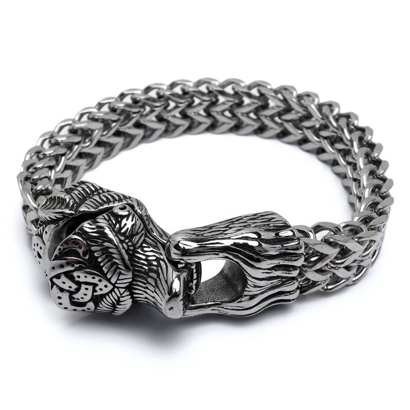 ステンレス 熊ブレスレット ケルト [b796] | ブレスレット,ステンレス