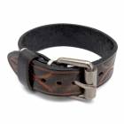 アメリカン レザーバングル [b830]