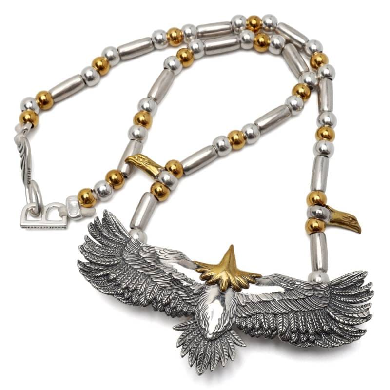 モ*ナ様 シルバーイーグル・フェザーネックレス イーグル、フェザーネックレス,シルバー925 | SILVER KYASYA