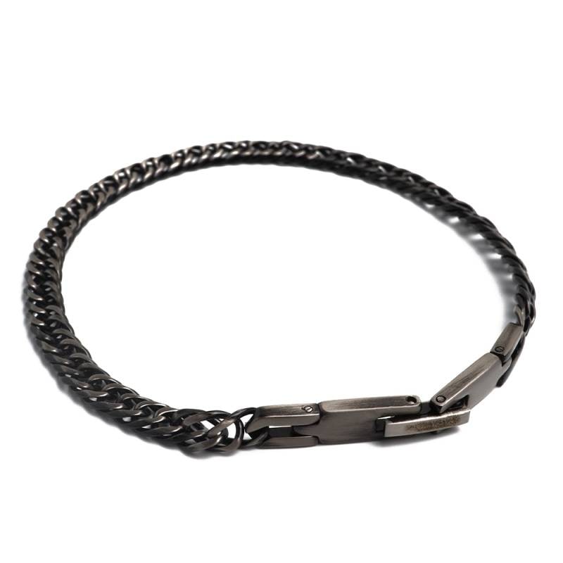 純チタン製 ダブル喜平ブレスレット [b907-5mm-as