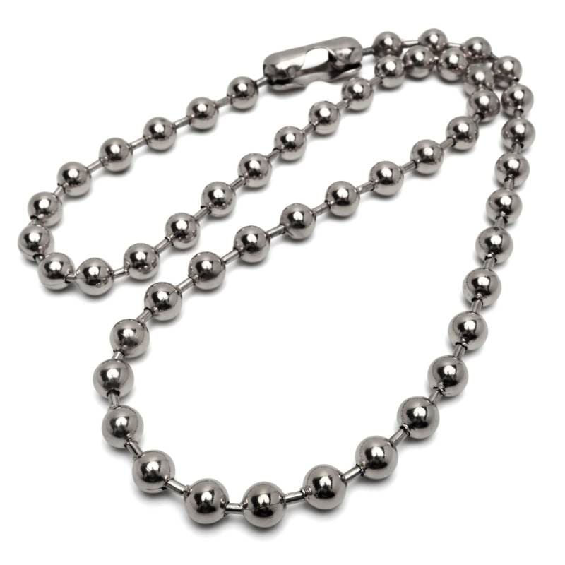 SAAD シルバー 925 4mm ボール チェーン ネックレス 51cm SAADサード/ボールチェーン925 SILVER約45 cm｜Yahoo!フリマ（旧PayPay