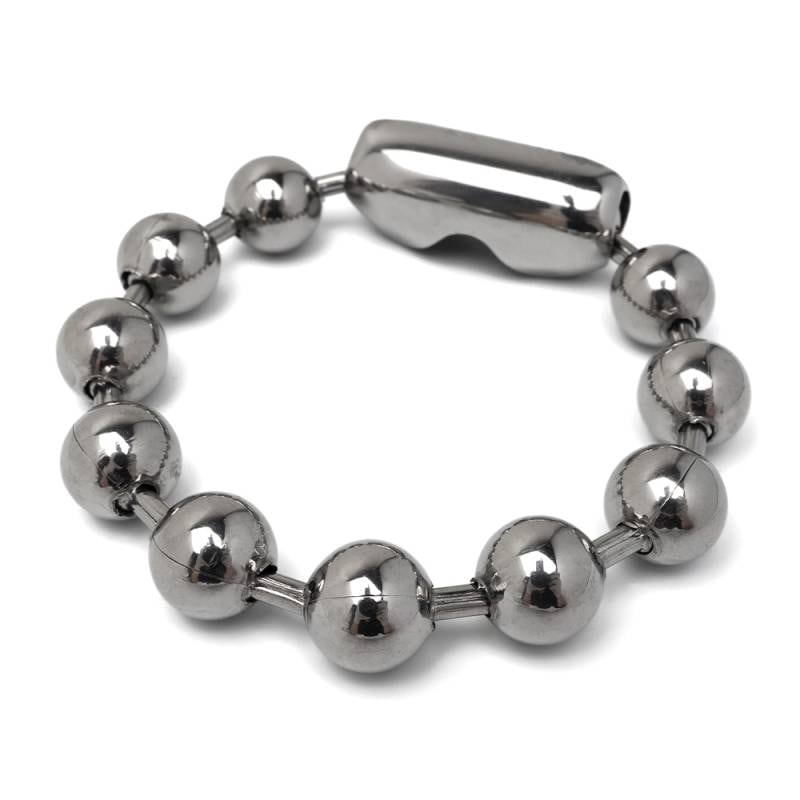 ステンレス ラージボールチェーンブレスレット 幅12mm [b999-12mm