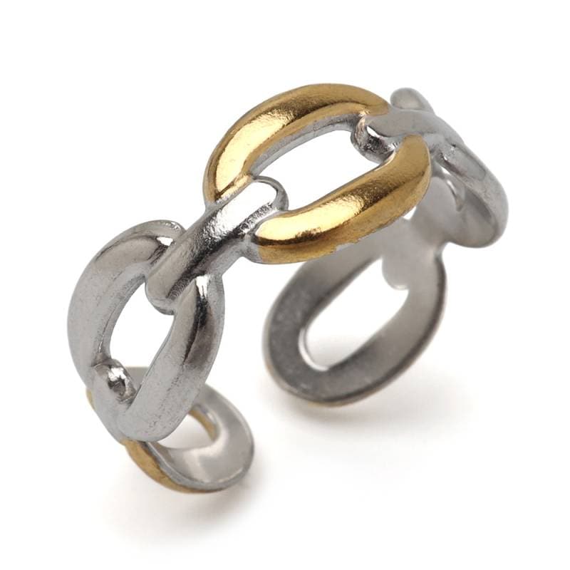 チェーンリング/size 8/シルバー950 SIXTH Componentsのオリジナルナローワイド チェーンリング