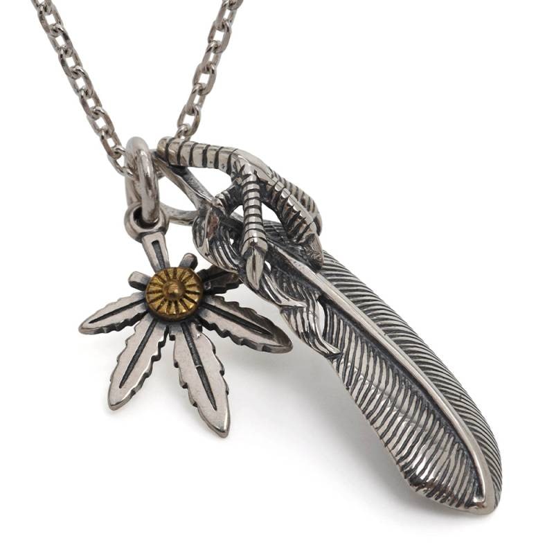 イーグル、フェザーネックレス,シルバー925 | SILVER KYASYA