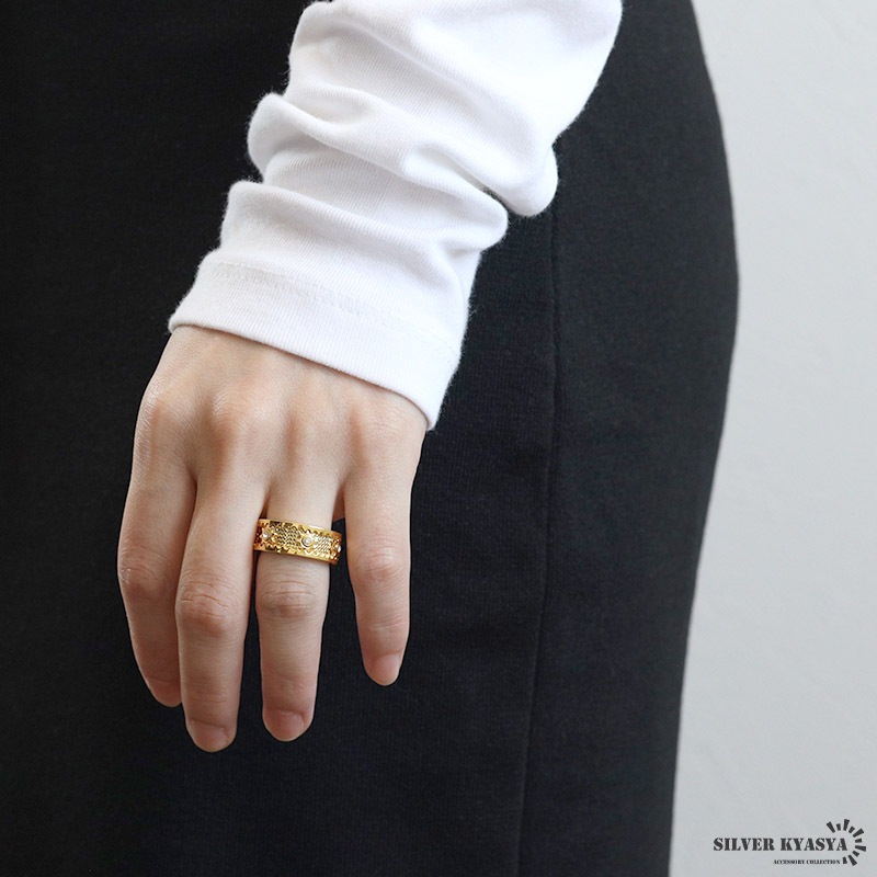 回る 歯車リング ギミックリング [r864] | リング | SILVER KYASYA