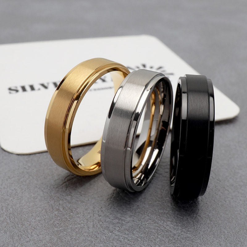 純チタン製 シンプルリング 6mm 3色 [r511] | リング,チタン | SILVER